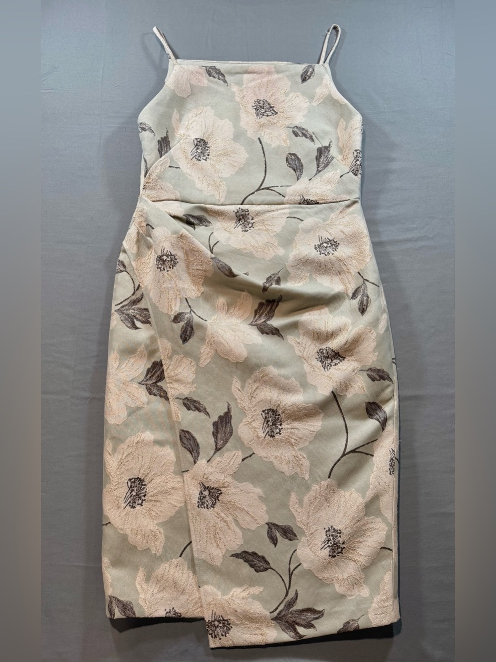 Donna Karan Floral Jacquard Sheath Dress